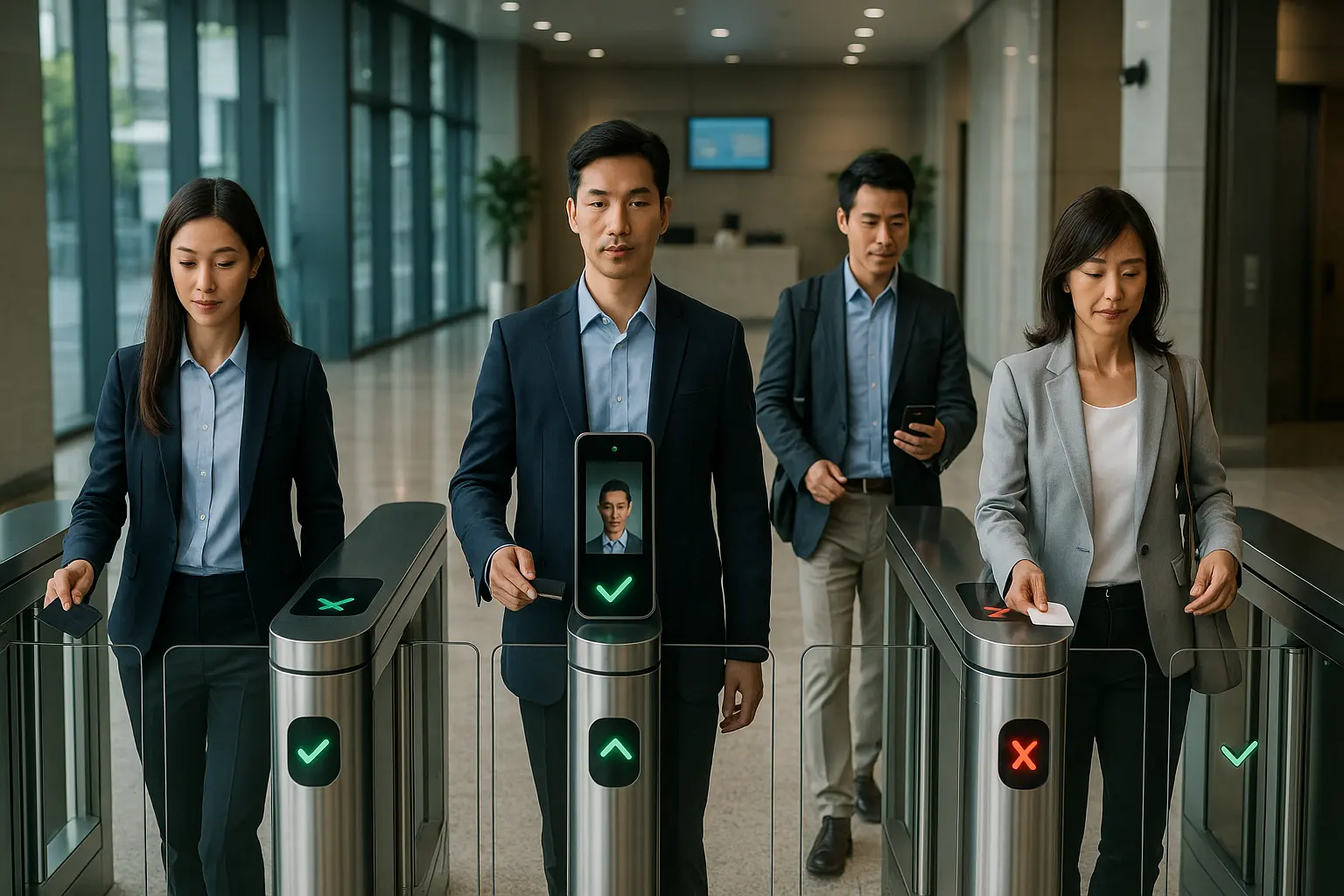 פתרון בקרת גישה לשער מהיר של אסיה-פסיפיק