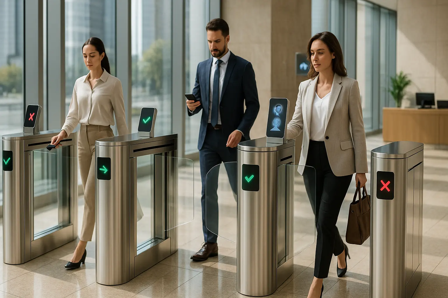 שער מהירות דובאי לכניסה לבניין