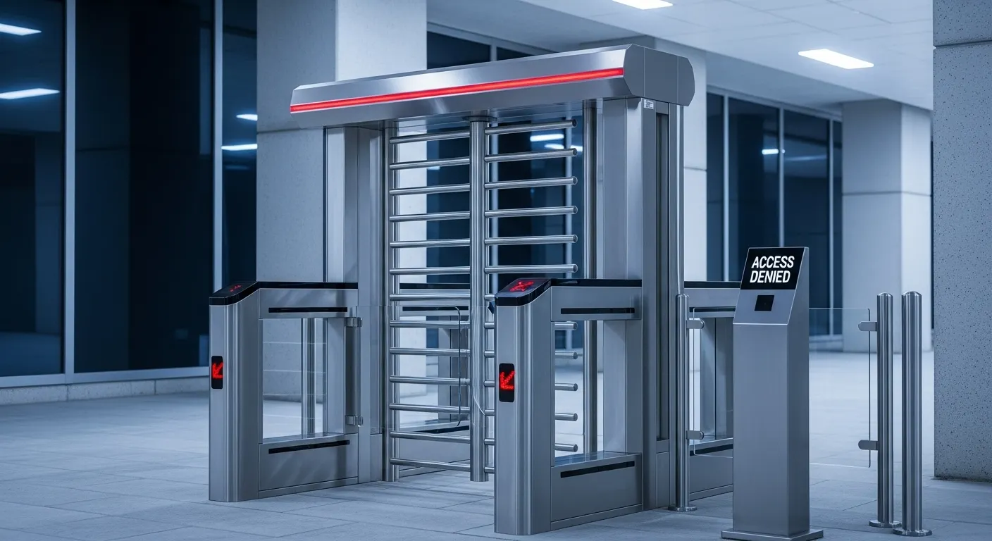 שער סיבוב אוטומטי נגד טיפוס