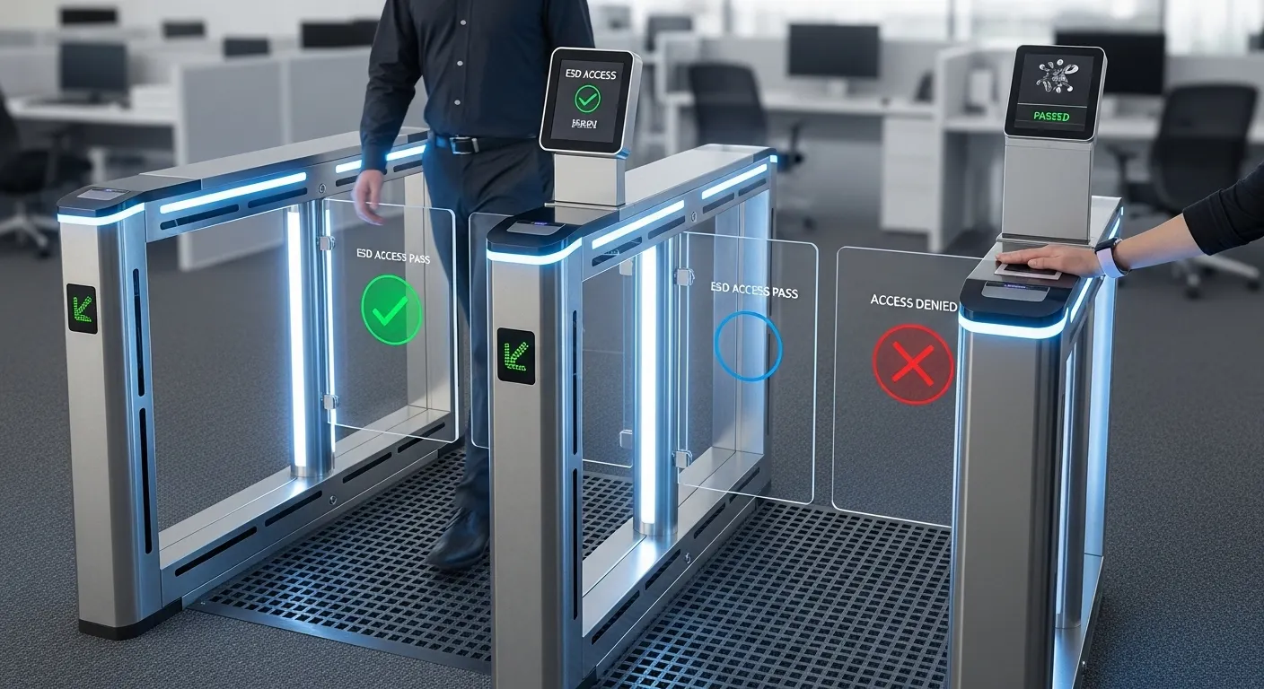 מערכת בקרת גישה ESD