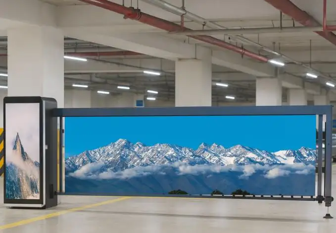 שער מחסום חניה לקניון